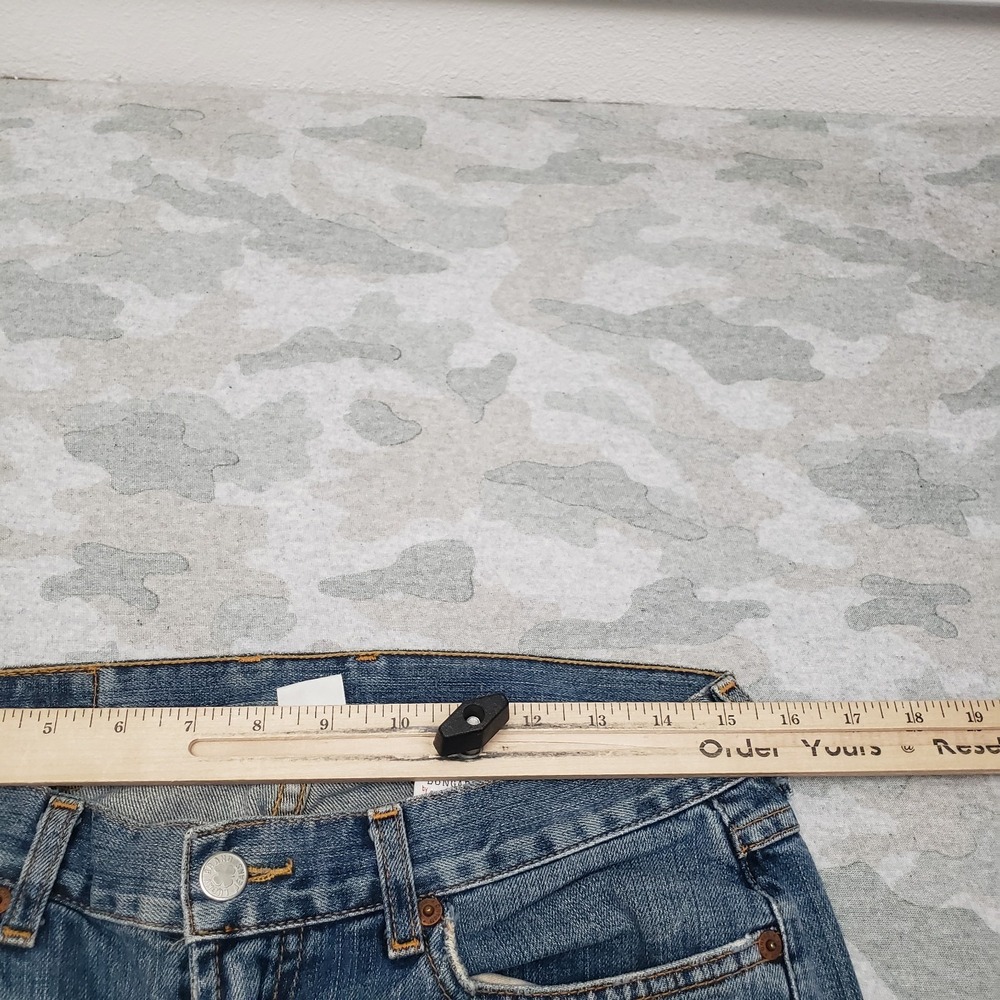 Vintage Lucky Brand Jeans Womens 8/29 Blue Flare Y2k Denim Medium Wash Dungarees - Picture 3 of 10